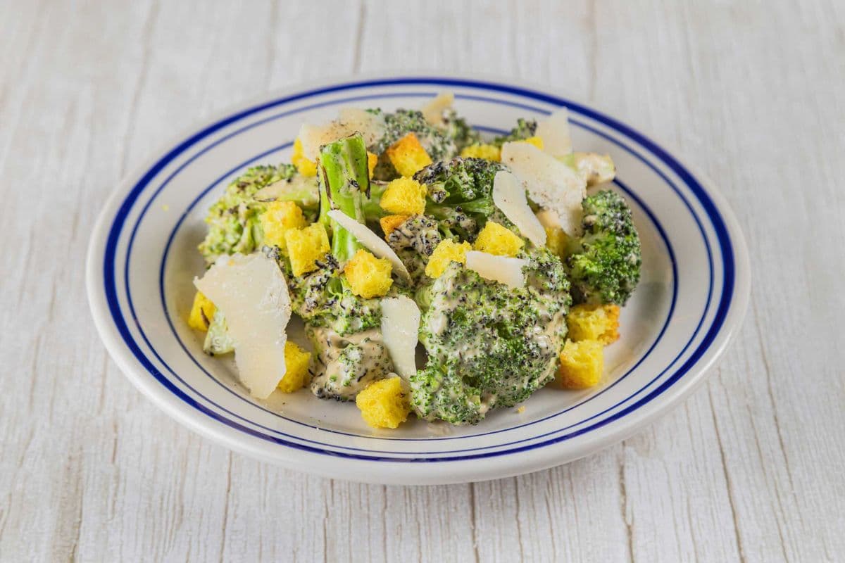 Grilled Broccoli Caesar