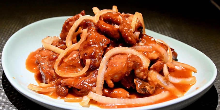 Pork Chops in Beijing Sweet & Sour Sauce / 京都豬扒