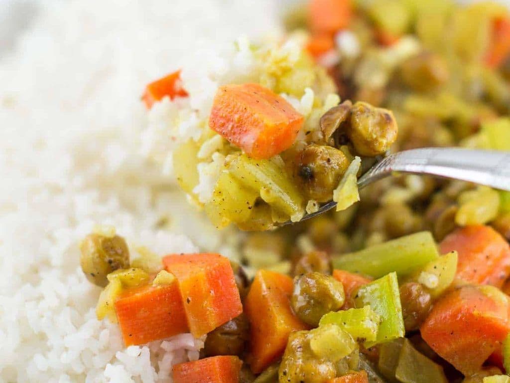Pineapple Masala Curry bowl