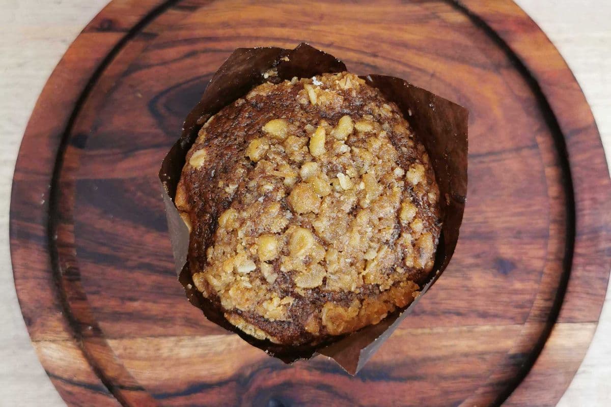 Vegan Banana Walnut Muffin