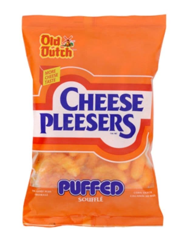 Old dutch cheese pleesers puffed