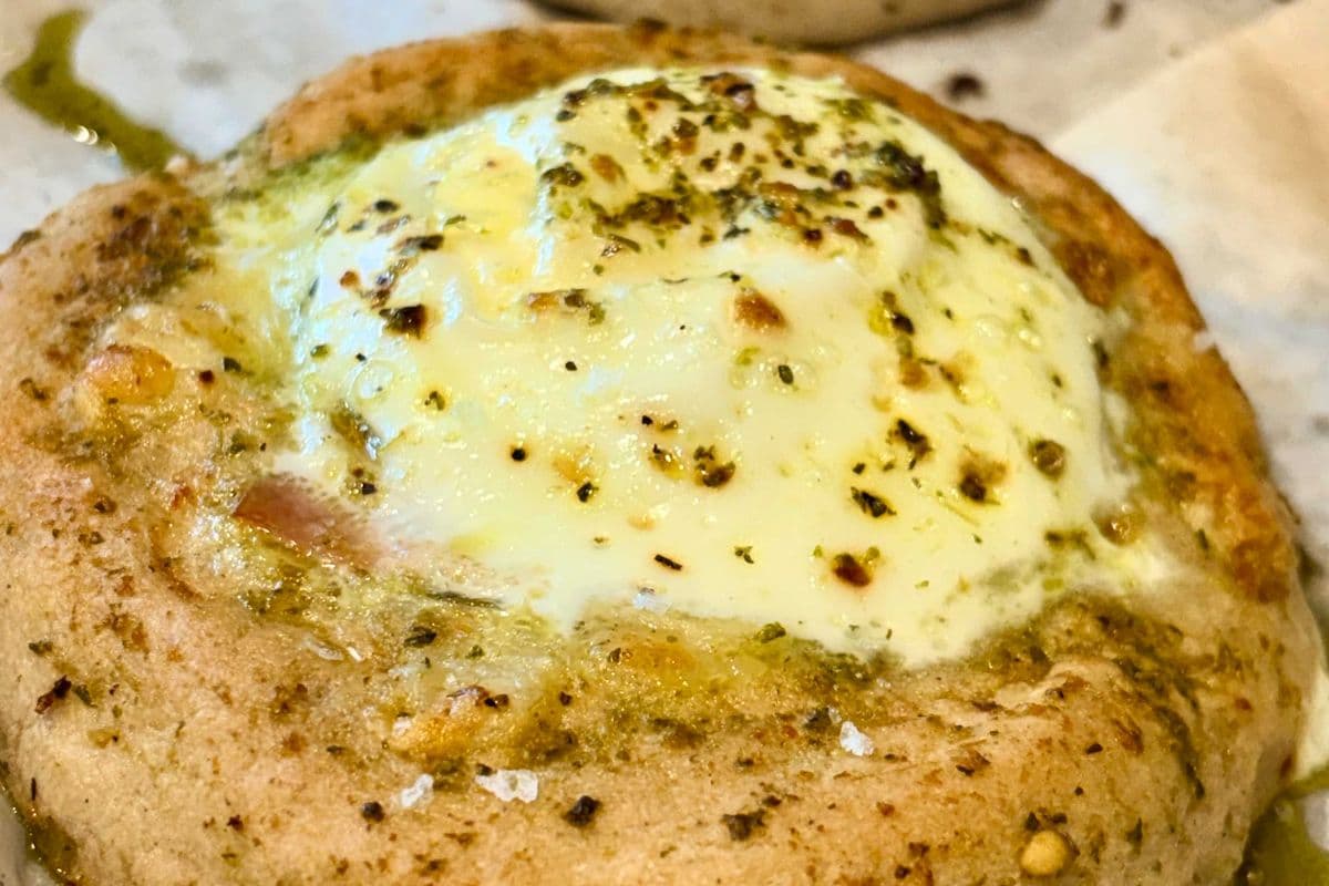 NEW! Green Egg & Ham Flat Bread (Gluten free friendly)