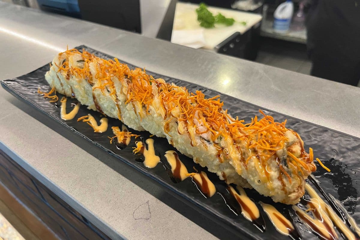 Deep-Fried Cream Cheese Roll