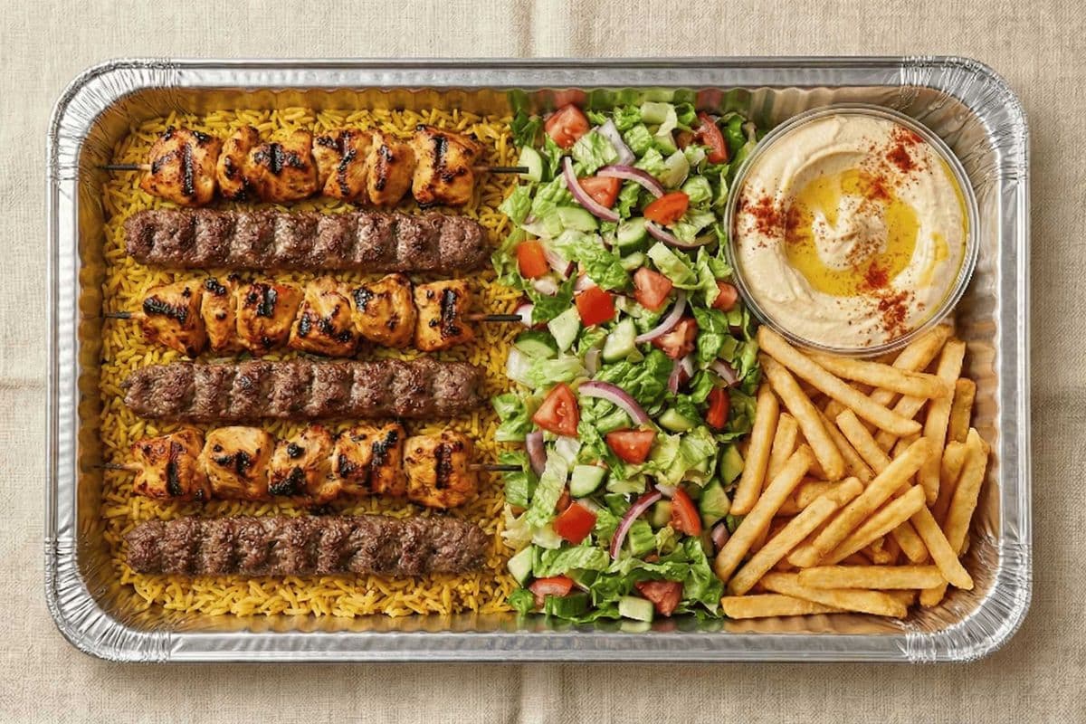 Mix BBQ Meat Family Plate (Feeds 3)