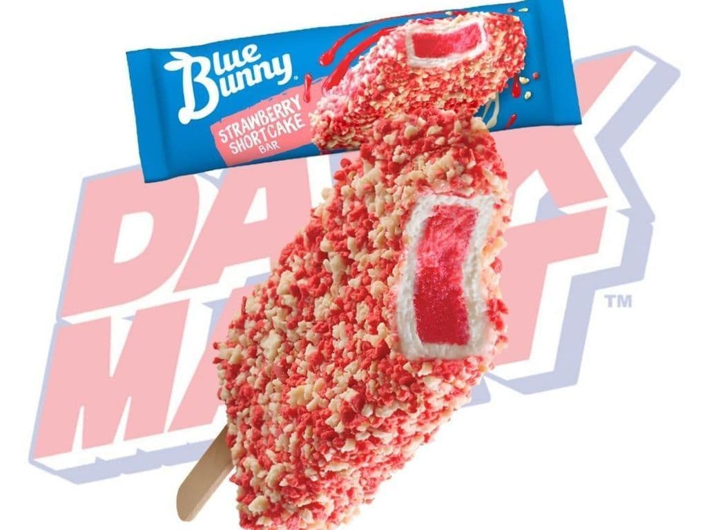 Blue Bunny Strawberry Shortcake Bar - 118ml