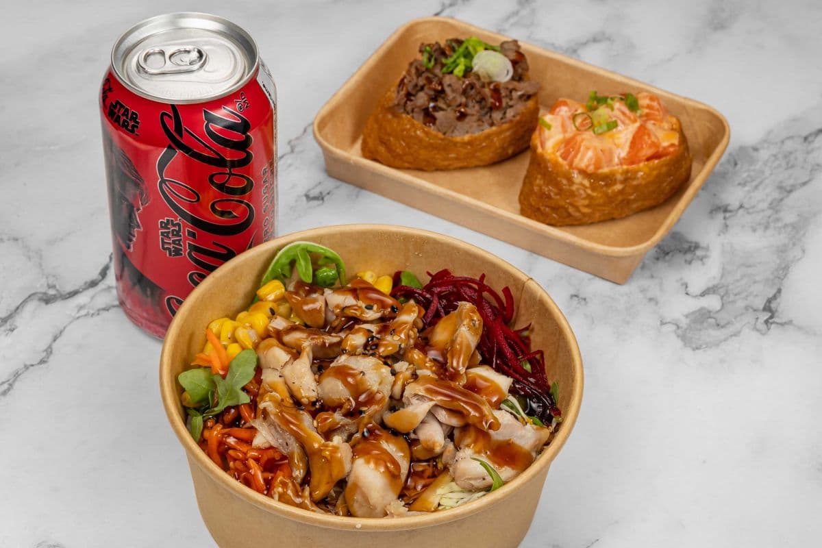 Chicken Teriyaki Rice Bowl Combo