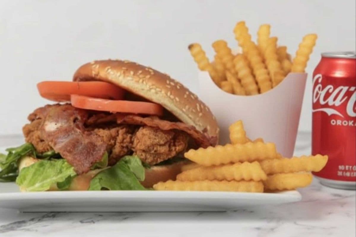 1. BLT Burger Combo