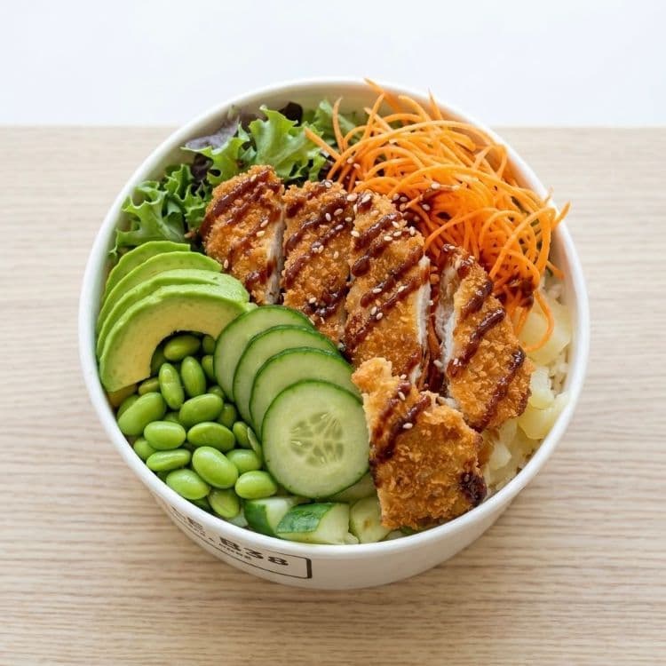Poké Poulet Hawaii