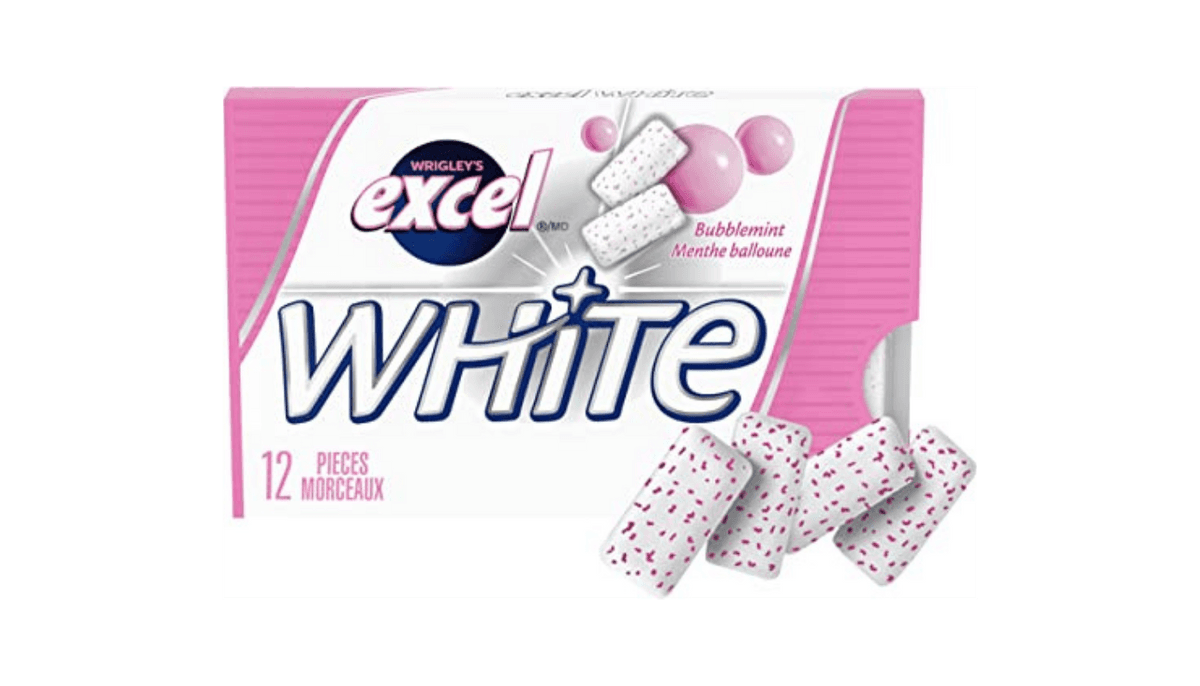Excel White -  Menthe Balloune / Bubblemint