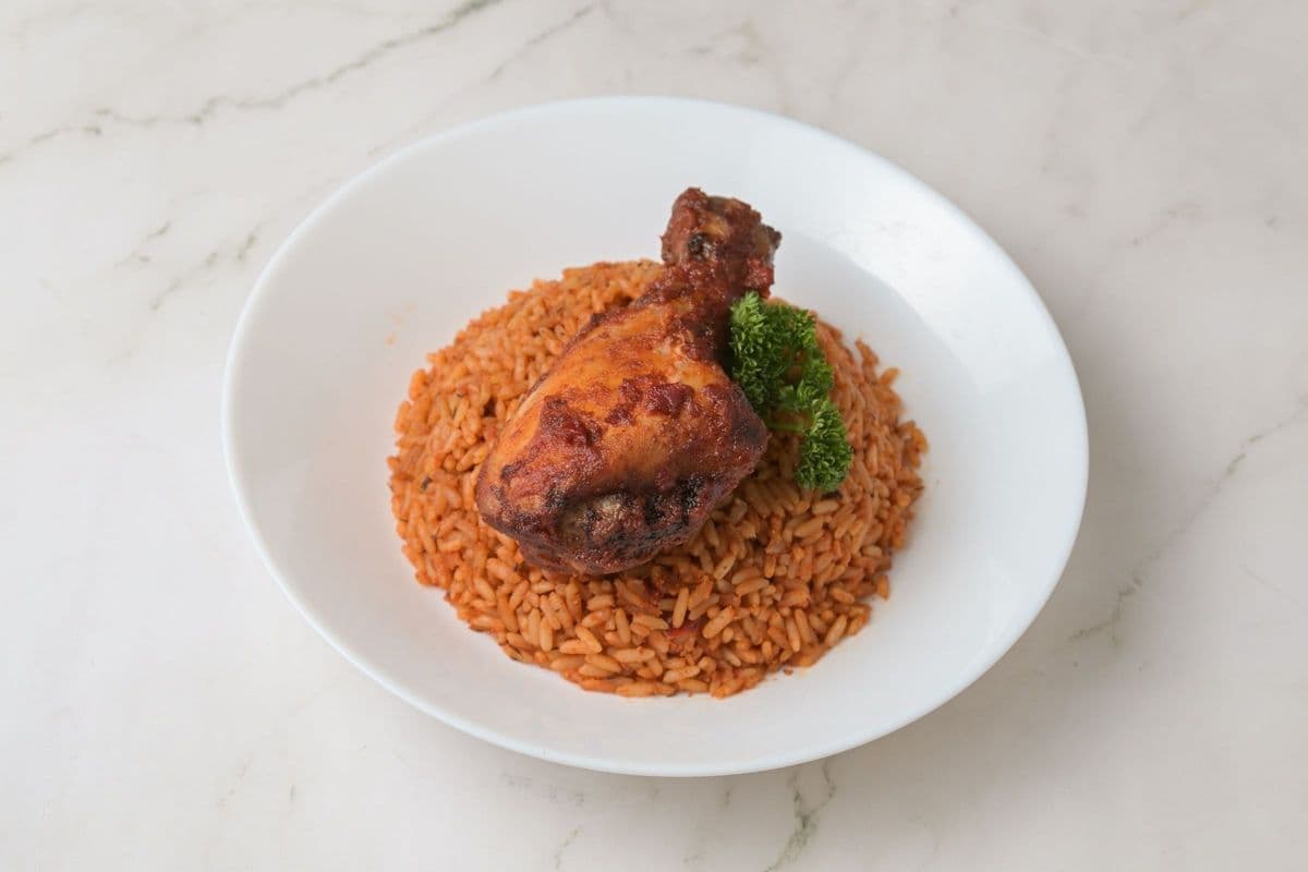 Jollof Rice and Chicken Only