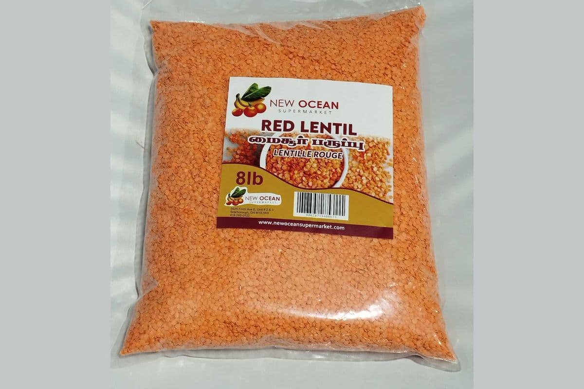 New Ocean Red Lentil (8lb)