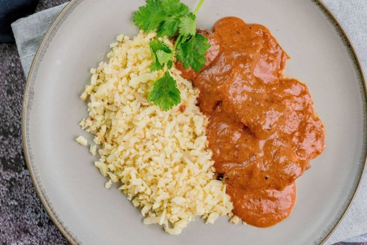 Butter Chicken with Cauli-Rice - Keto | GF | Diabetic Friendly (325 g)