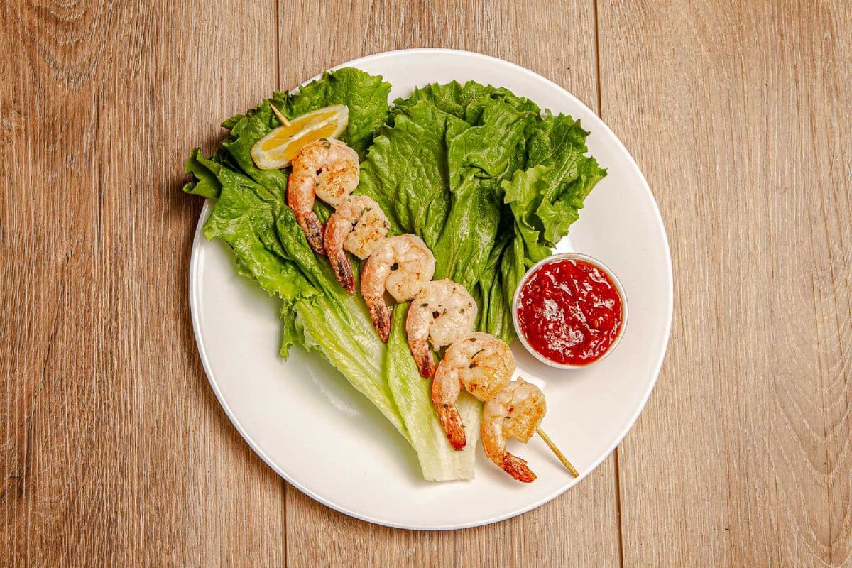 Grilled Prawn Skewer