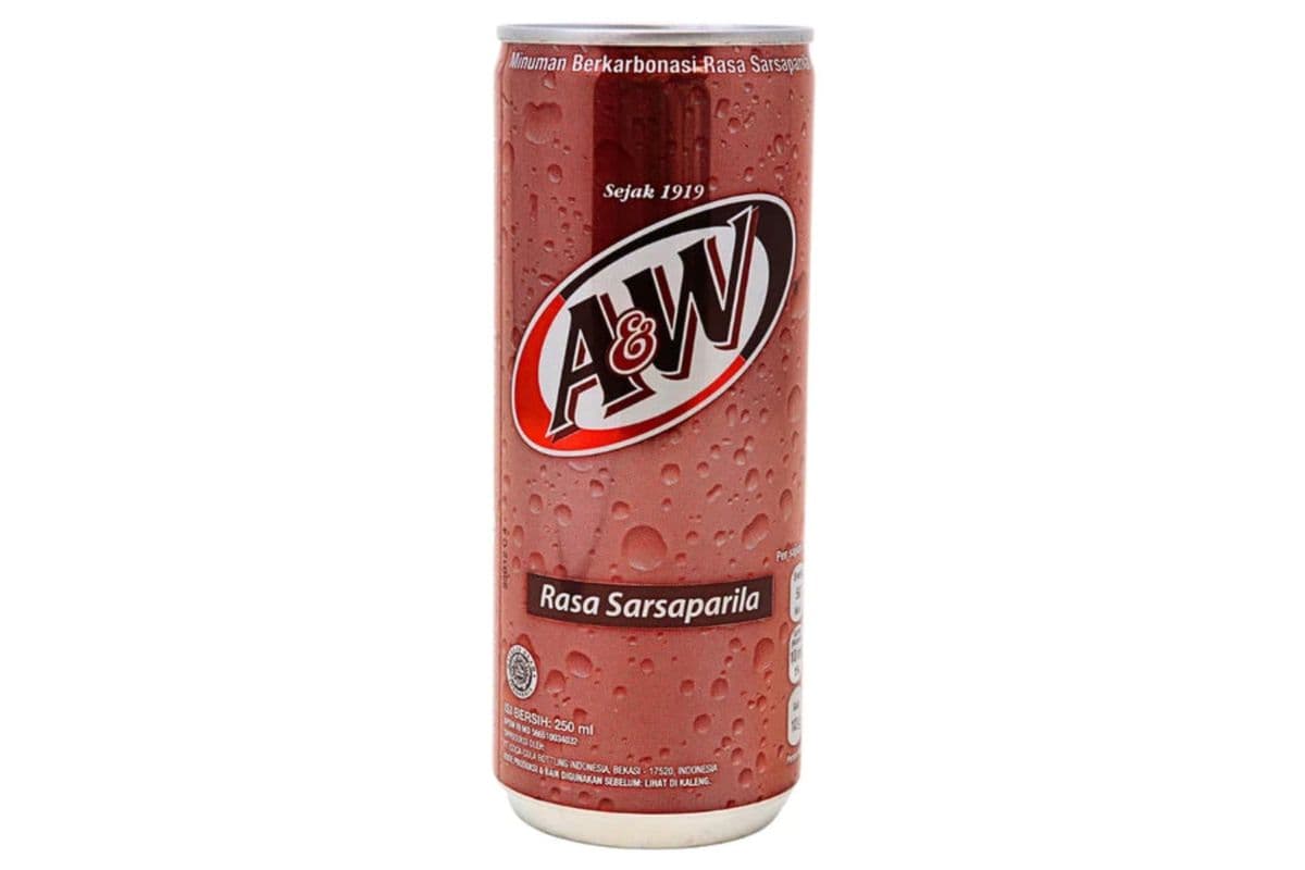 A&W Rosa Sarsaparilla (250 ml)