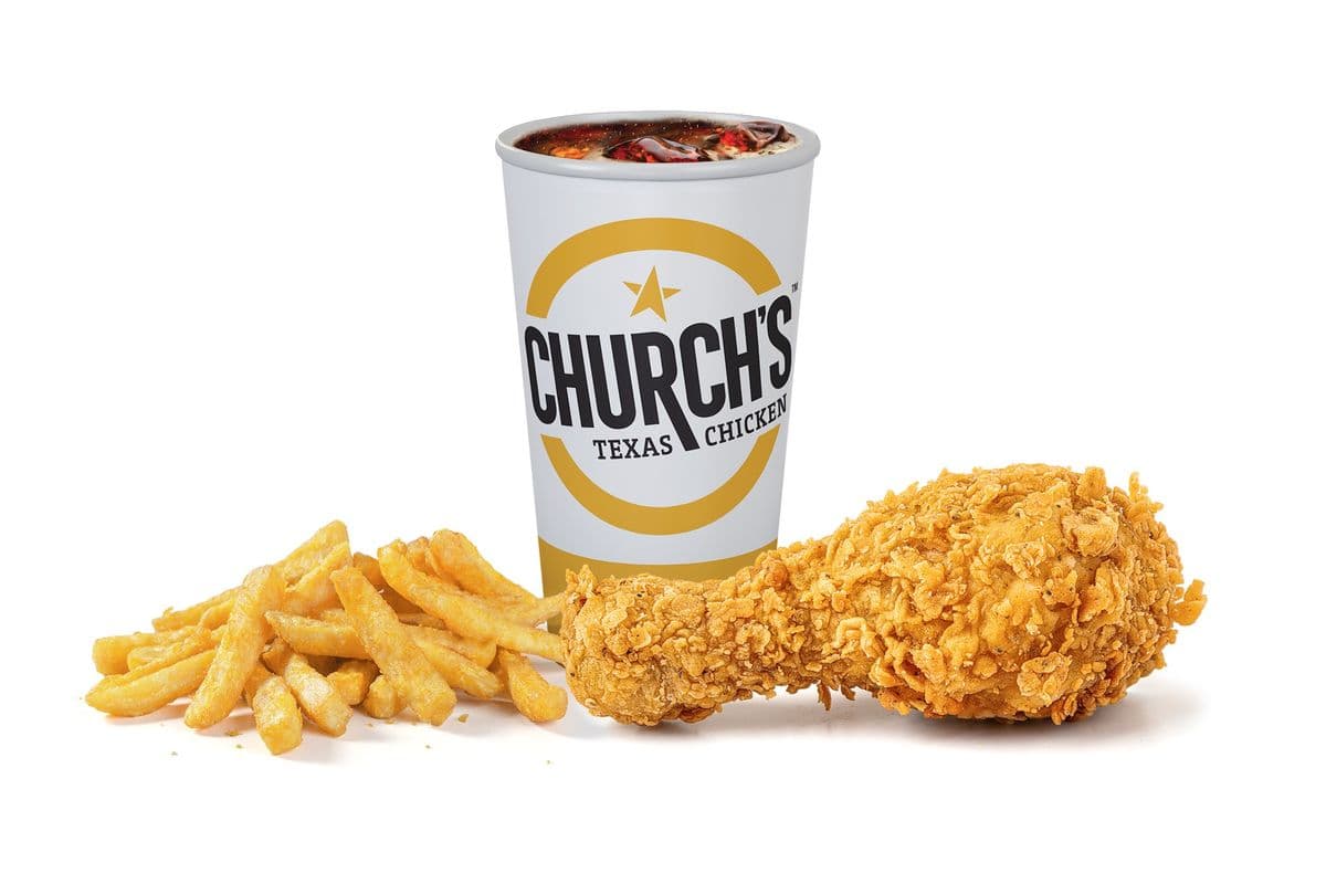 1-Piece Chicken, 1 Regular Side & 1 Regular Drink