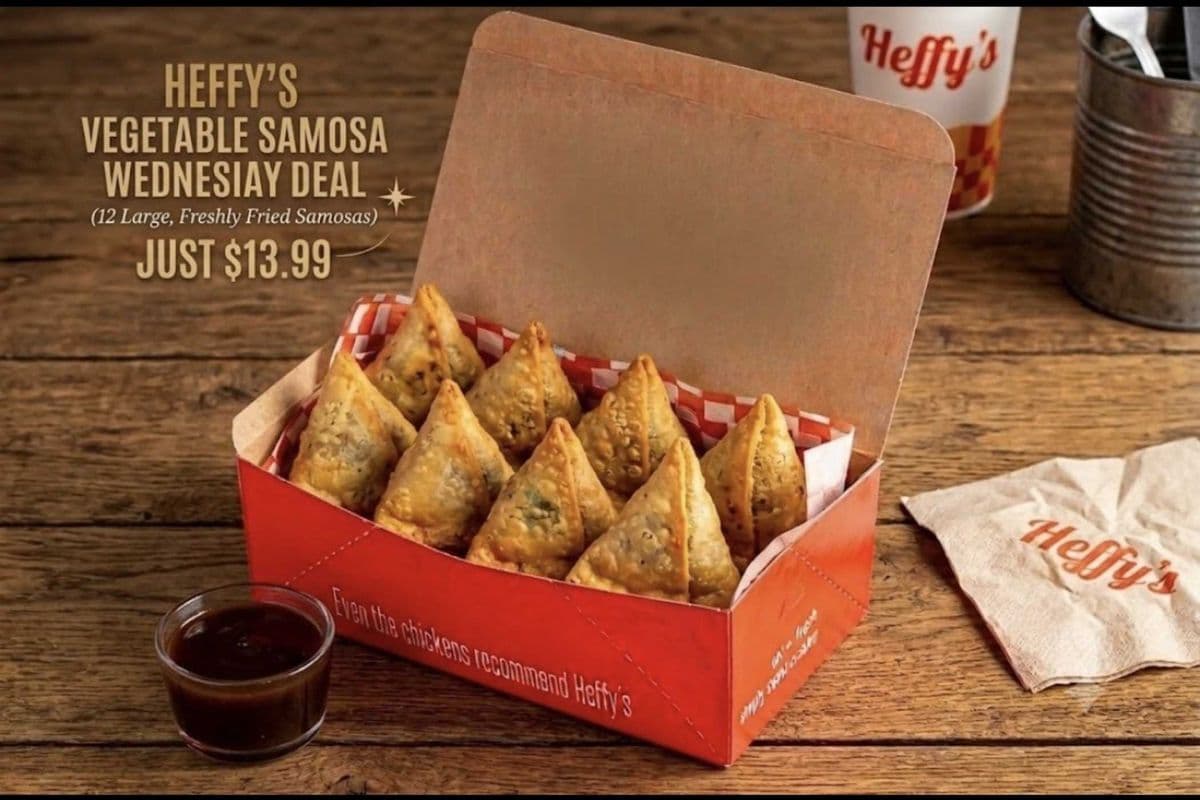 12 veg samosa