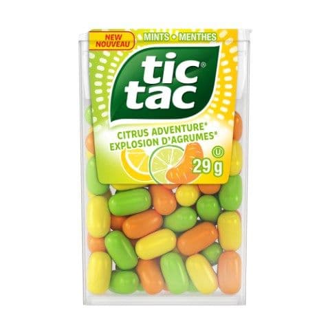 Tic Tac Citrus Adventure 29g