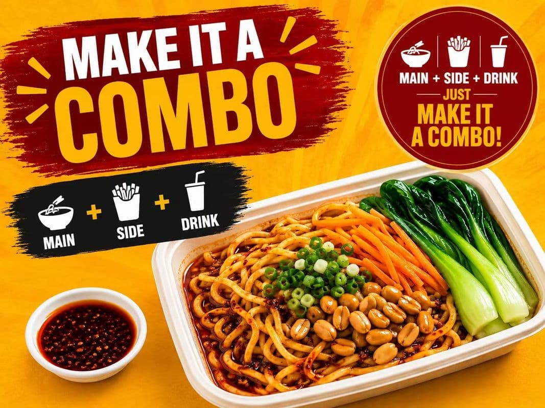 Szechuan Spicy Sour Noodle Combo / 酸辣面套餐