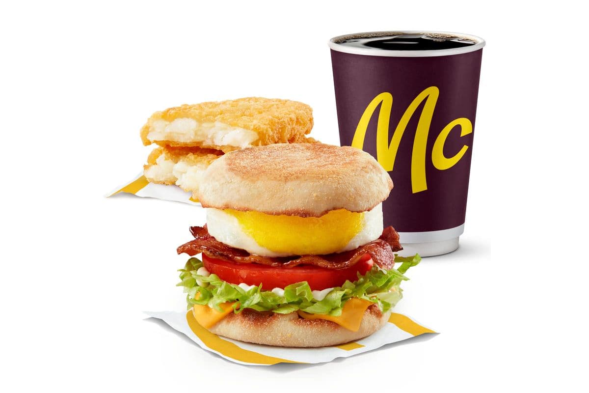 Trio McMuffin BLT avec œuf [710-730 Cal]