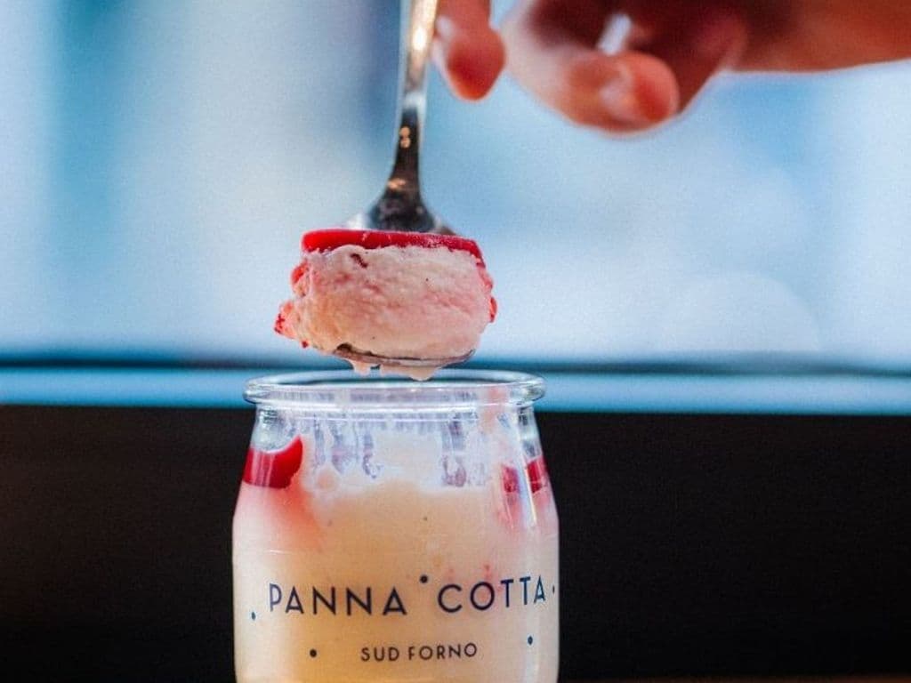 Raspberry Panna Cotta Al Volo