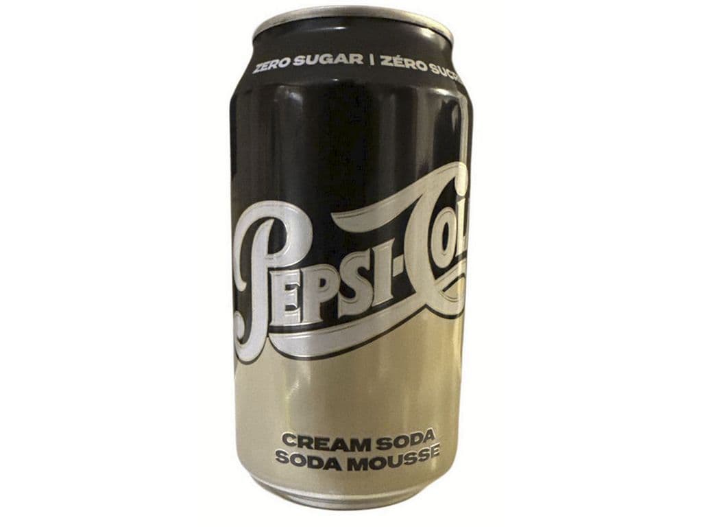 Pepsi Cream Soda Zero Sugar 355ml Drink