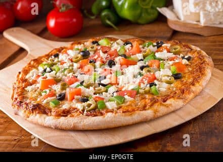 pizzas grandes /  Large Pizza quebecoise