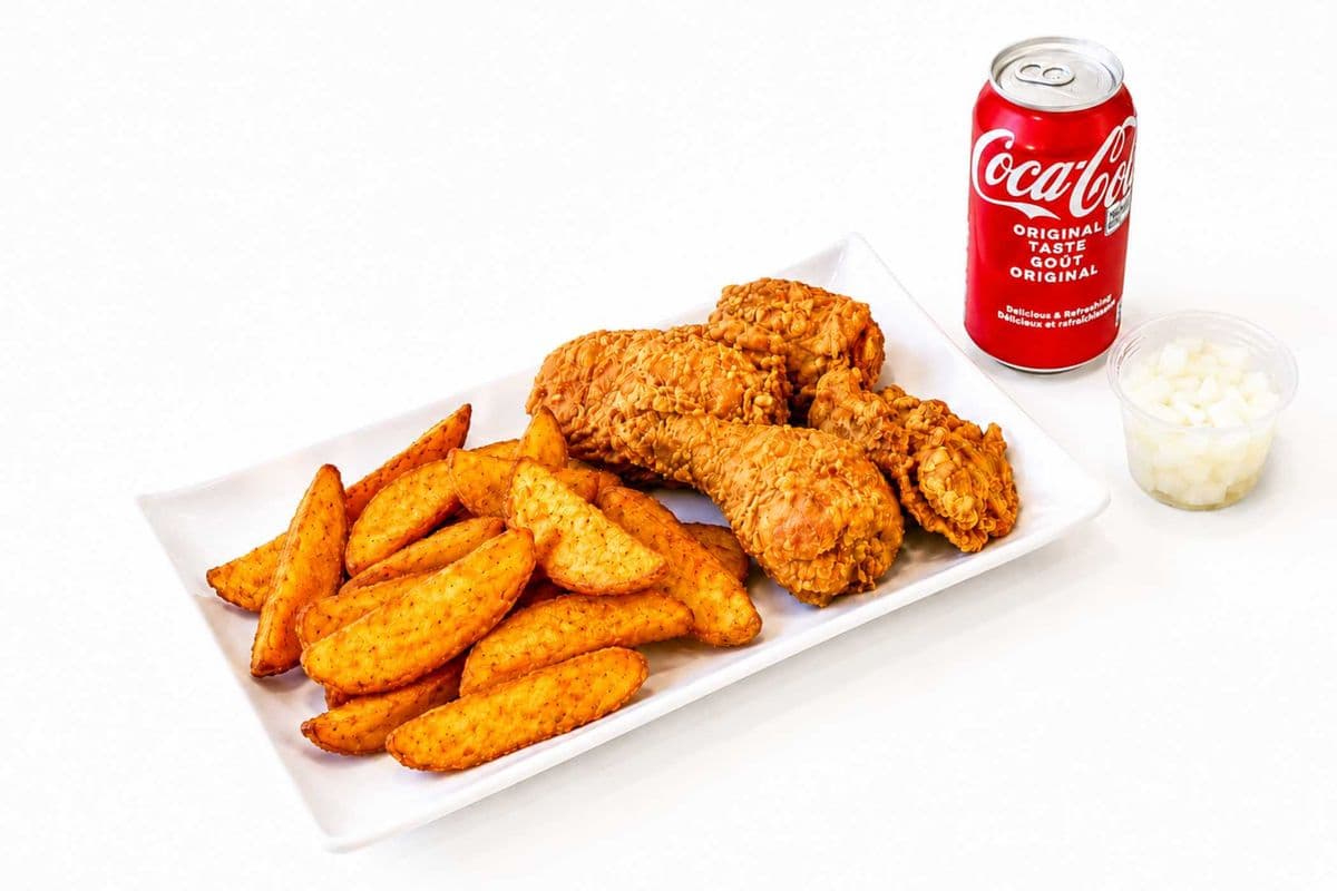 Chickza's Potato Wedges Meal