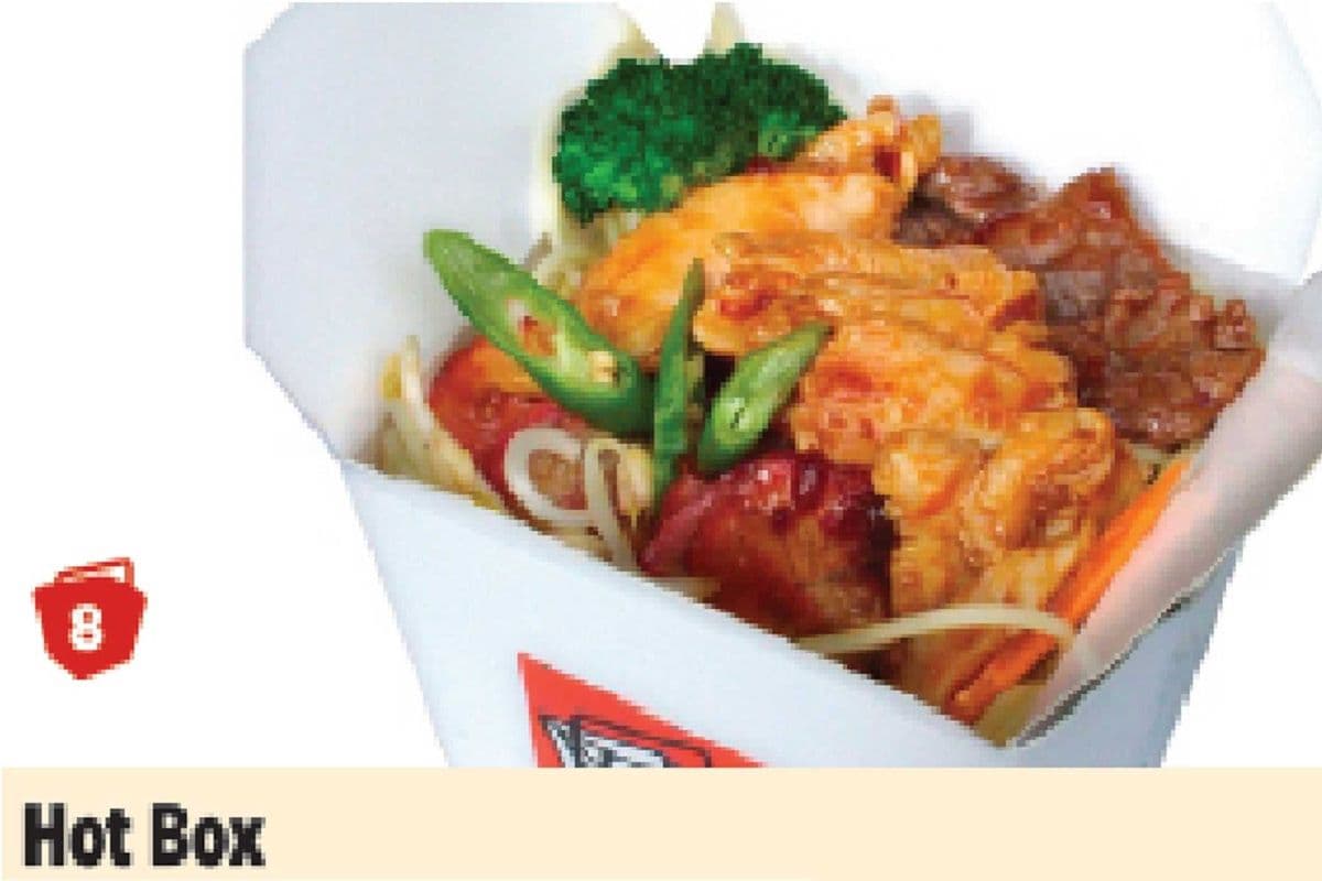 8. Hot Box Noodles