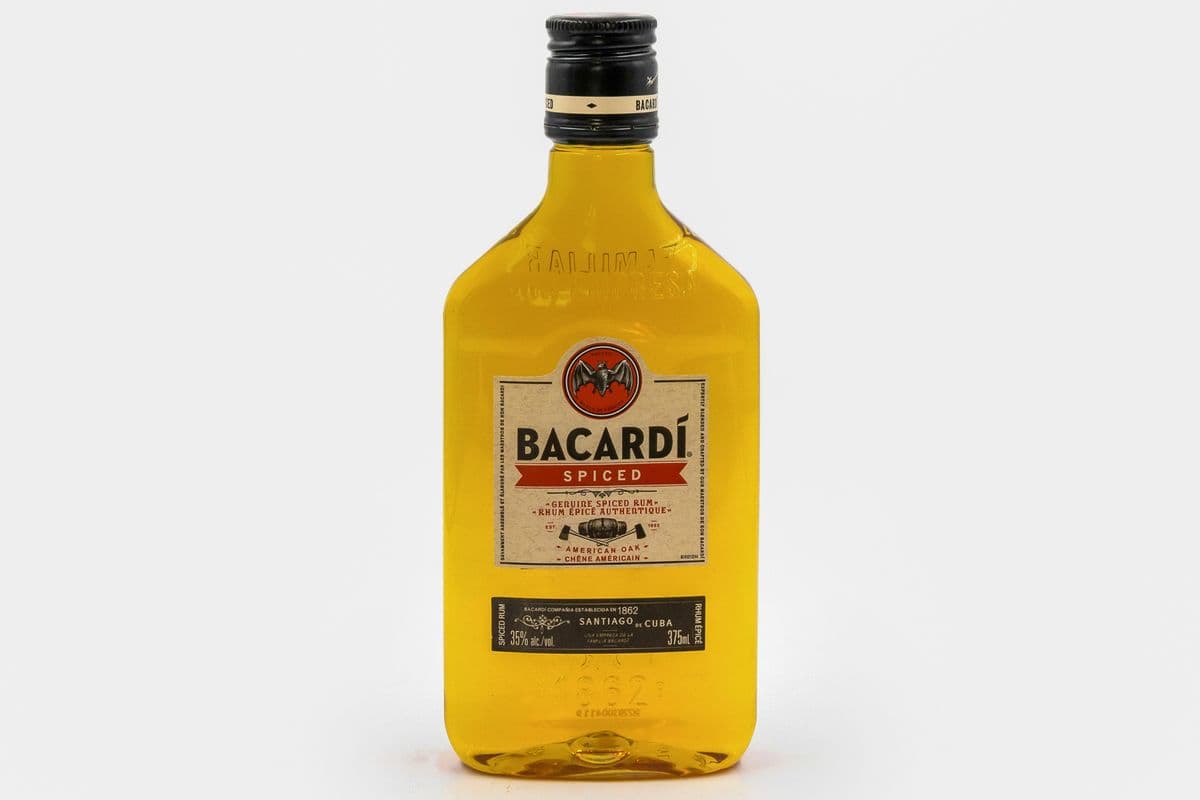 Bacardi Spiced Rum (1 x 375 ml)