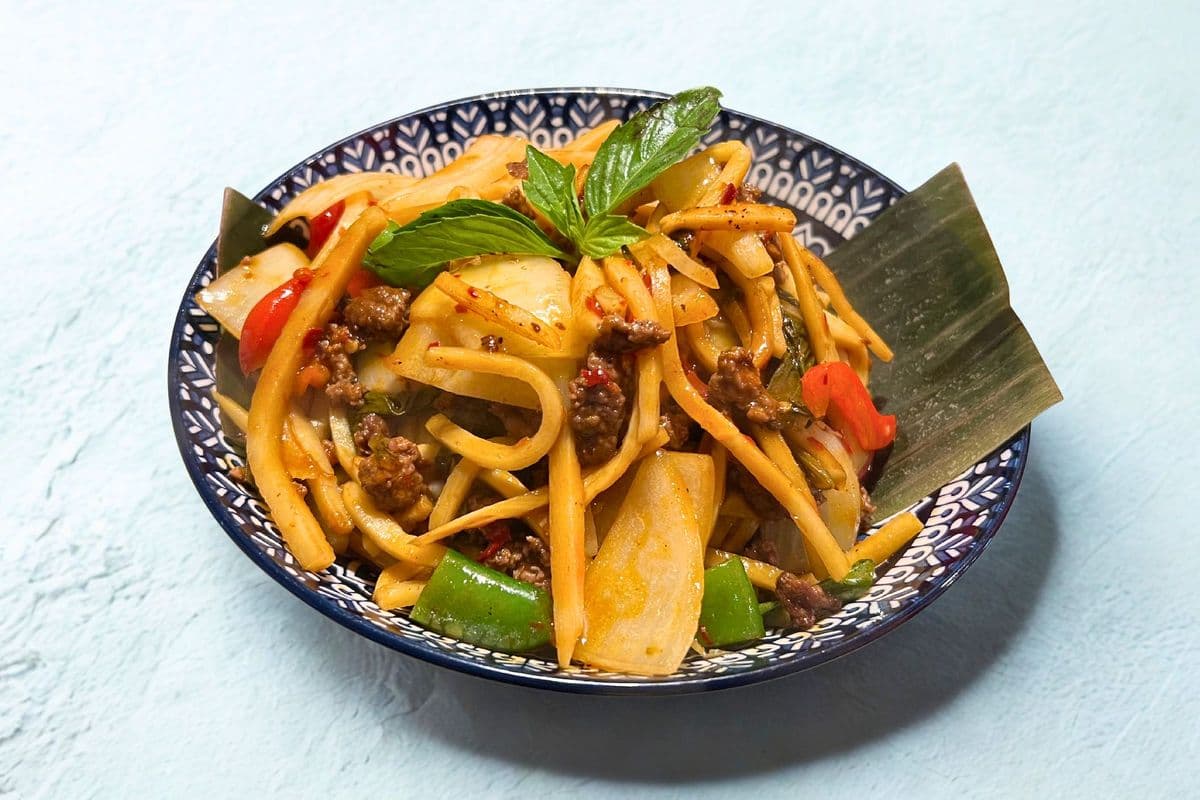 Thai Spicy Beef or Chicken Stir-Fry
