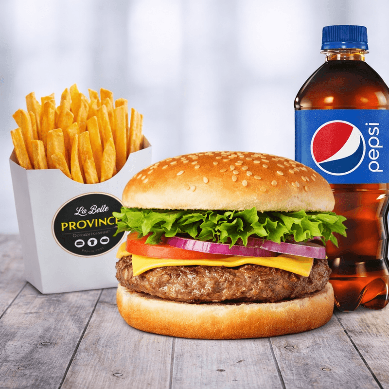 Trio Burger végé deluxe / Trio Veggie deluxe