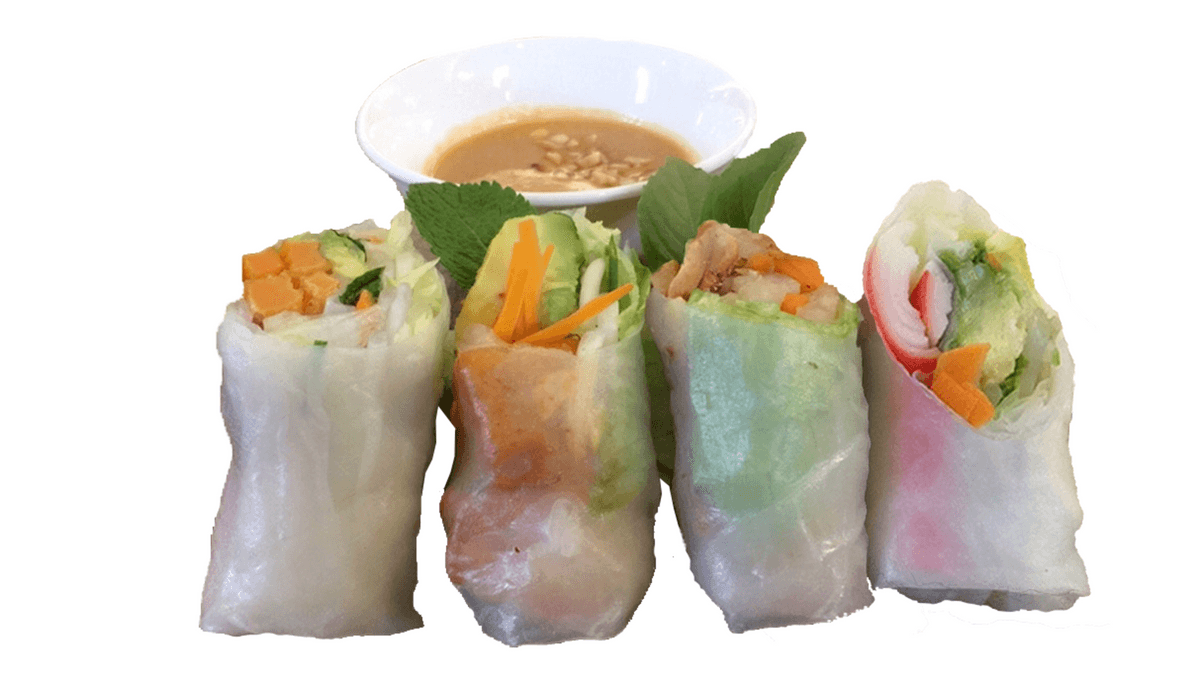 2 Yam Tempura Salad Roll