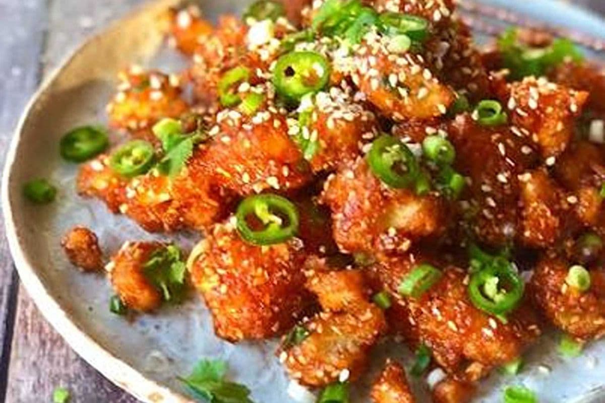 Honey Chilli Cauliflower