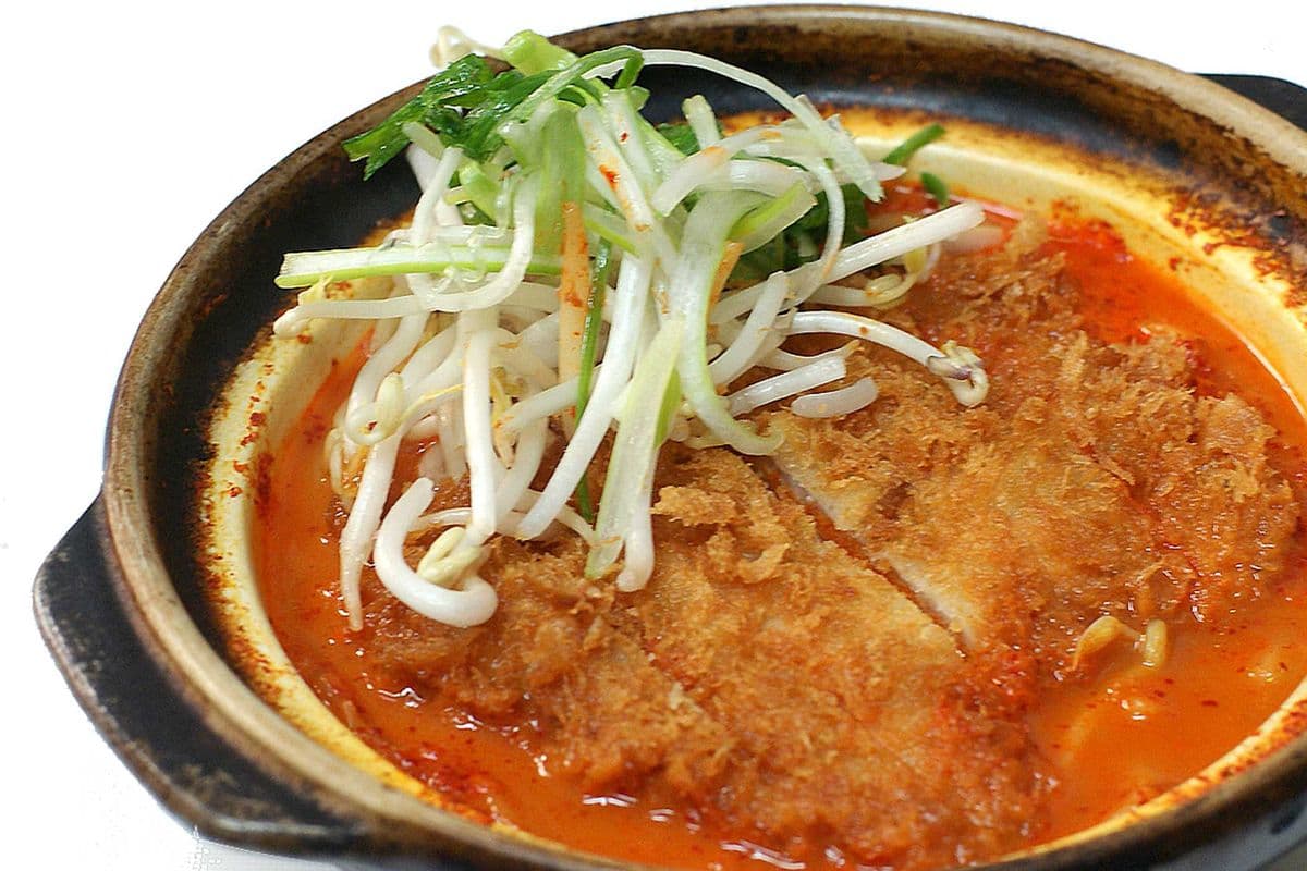 Kimchi Donkatsu Nabe