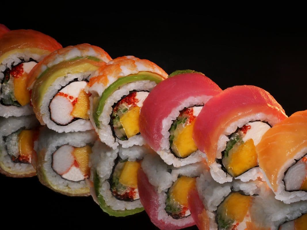  Rainbow roll