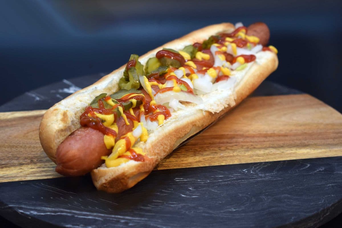Jumbo Footlong Hot Dog
