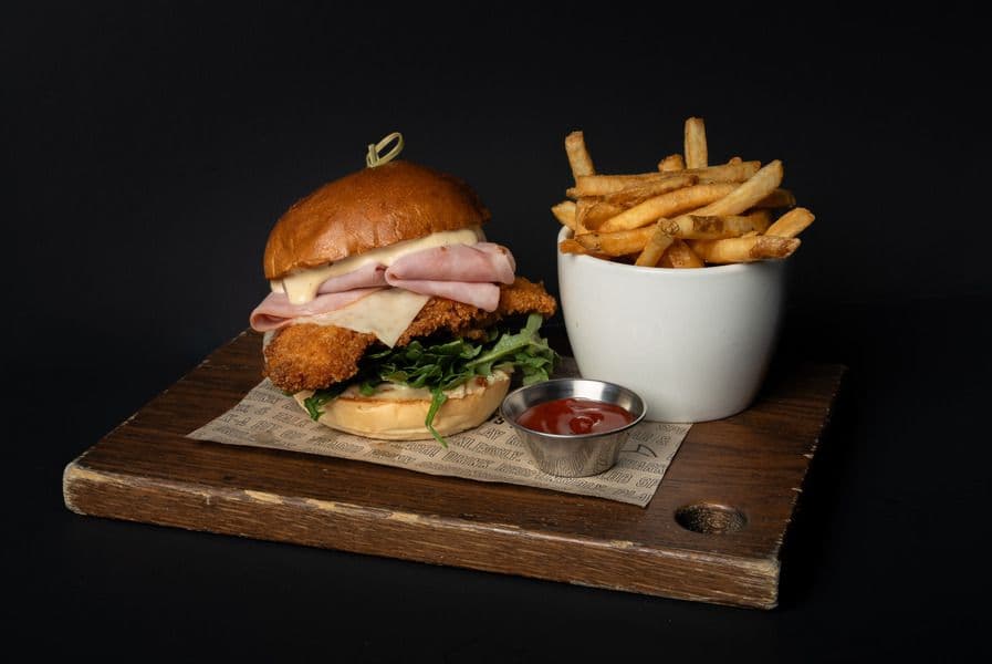The Cordon Bleu Burger