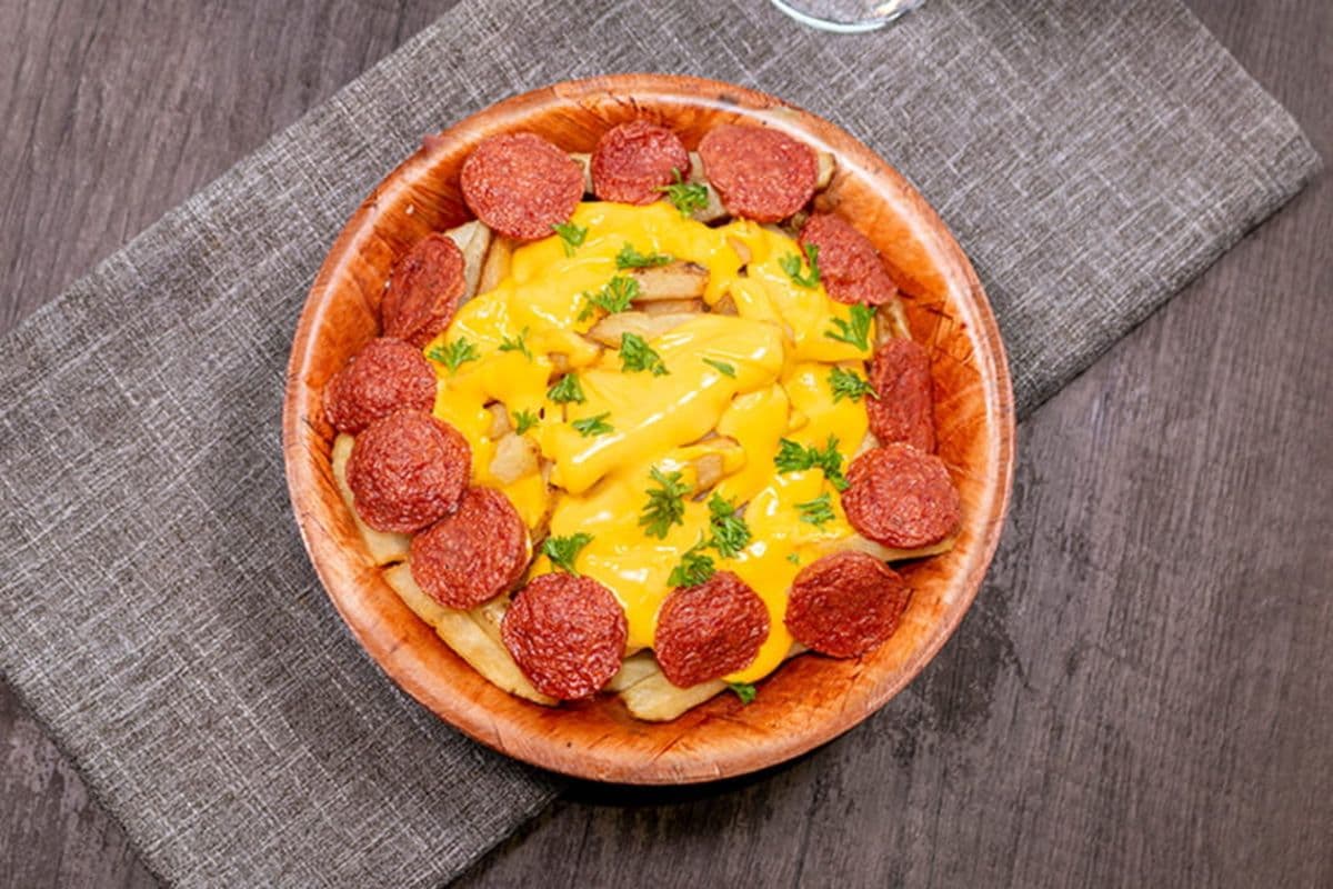 Fries and Sausage