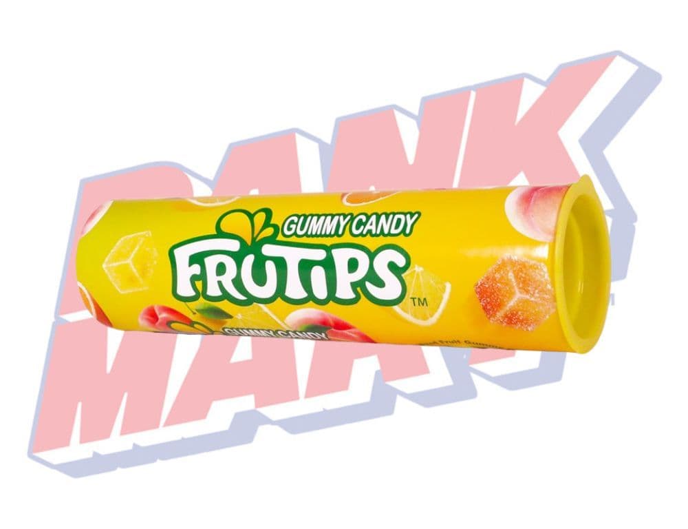 Frutips Fruity Bursts Gummy Peach - 2.1oz