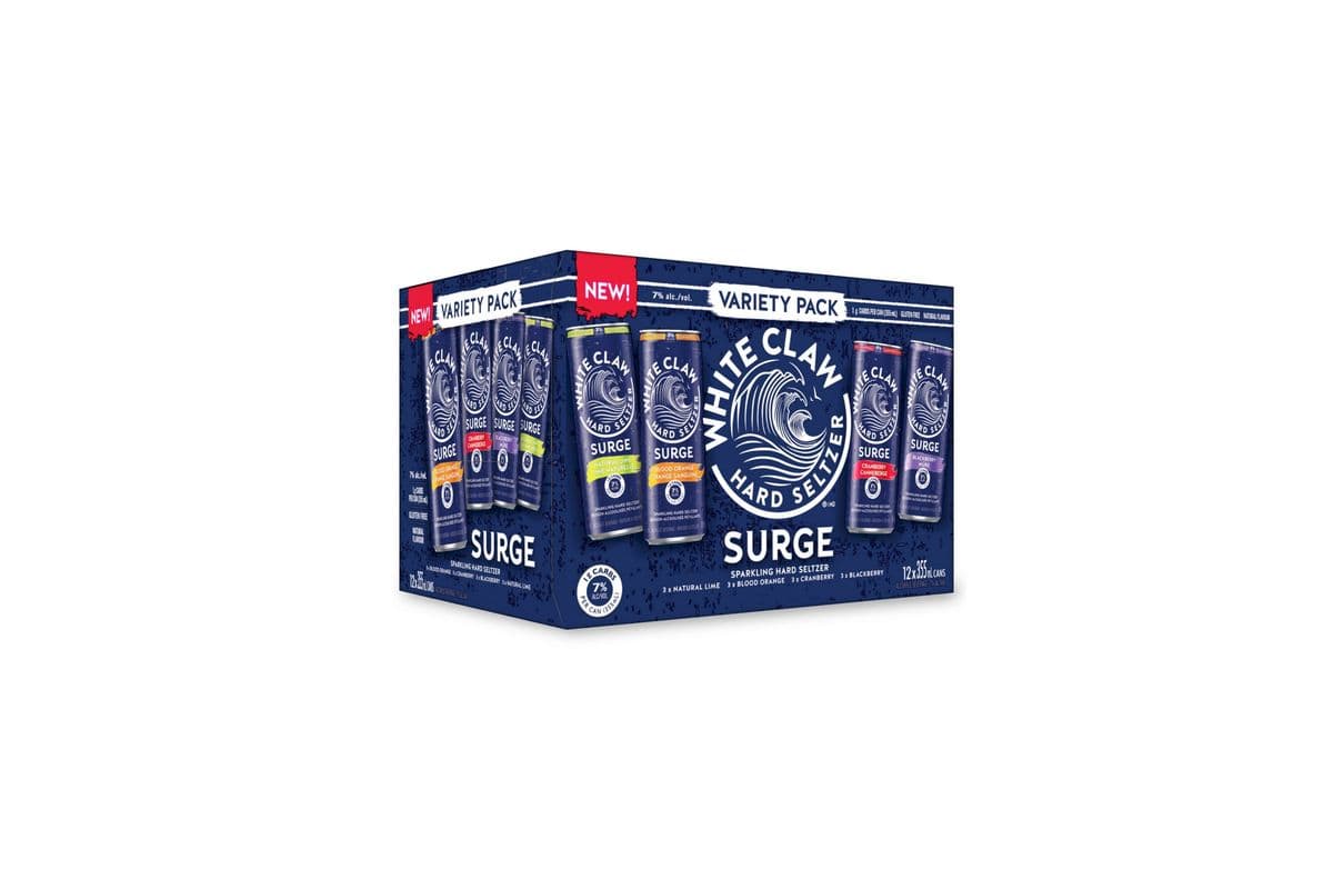White Claw Surge Variety Pack (12 x 355 ml)