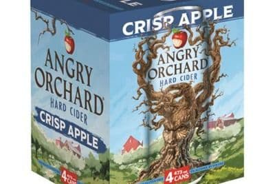 Angry Orchard Crisp Apple Cider (4 x 473 ml Cans)
