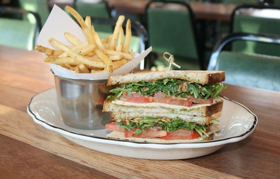 Fancy Tomato Sandwich