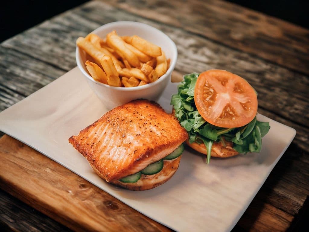 Salmon Burger