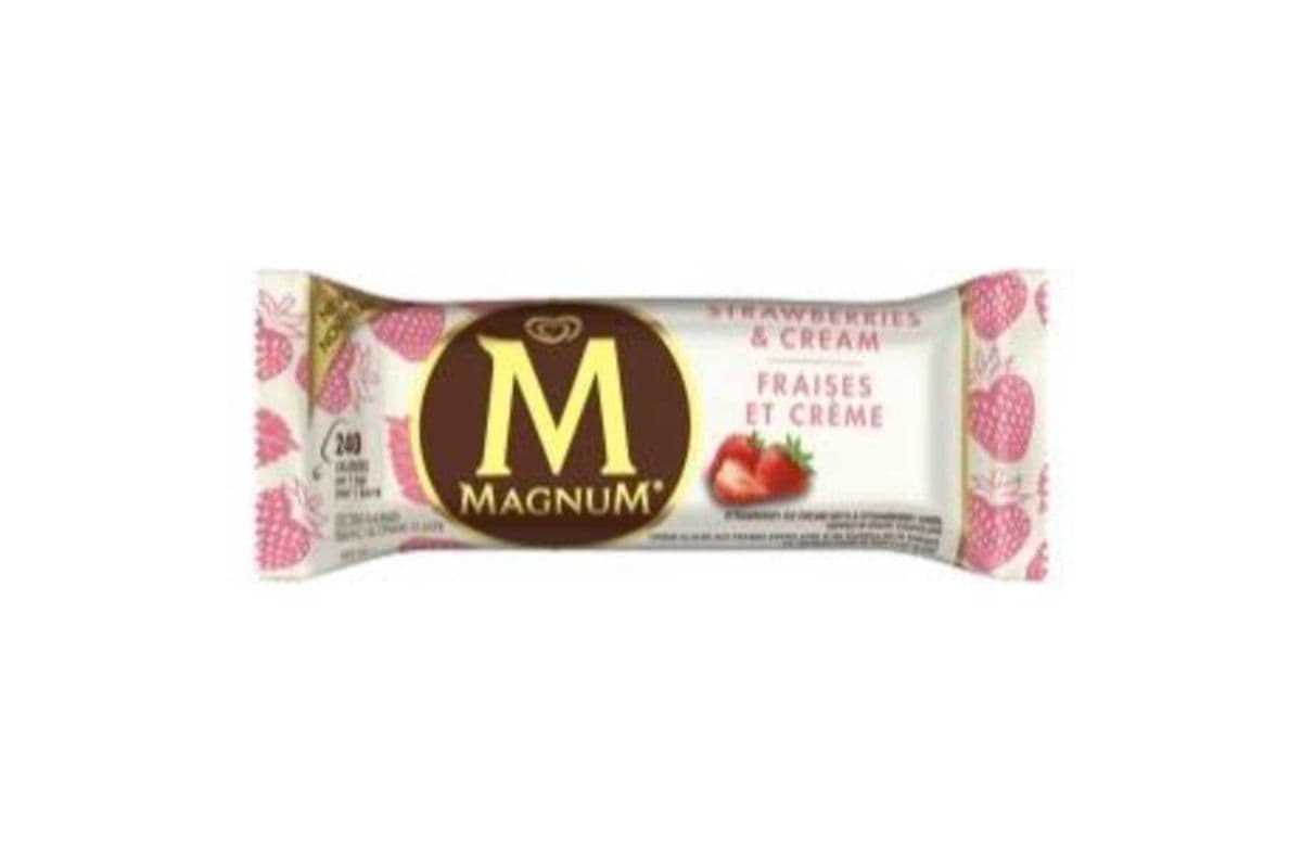 Magnum Bars - White Chocolate Strawberry