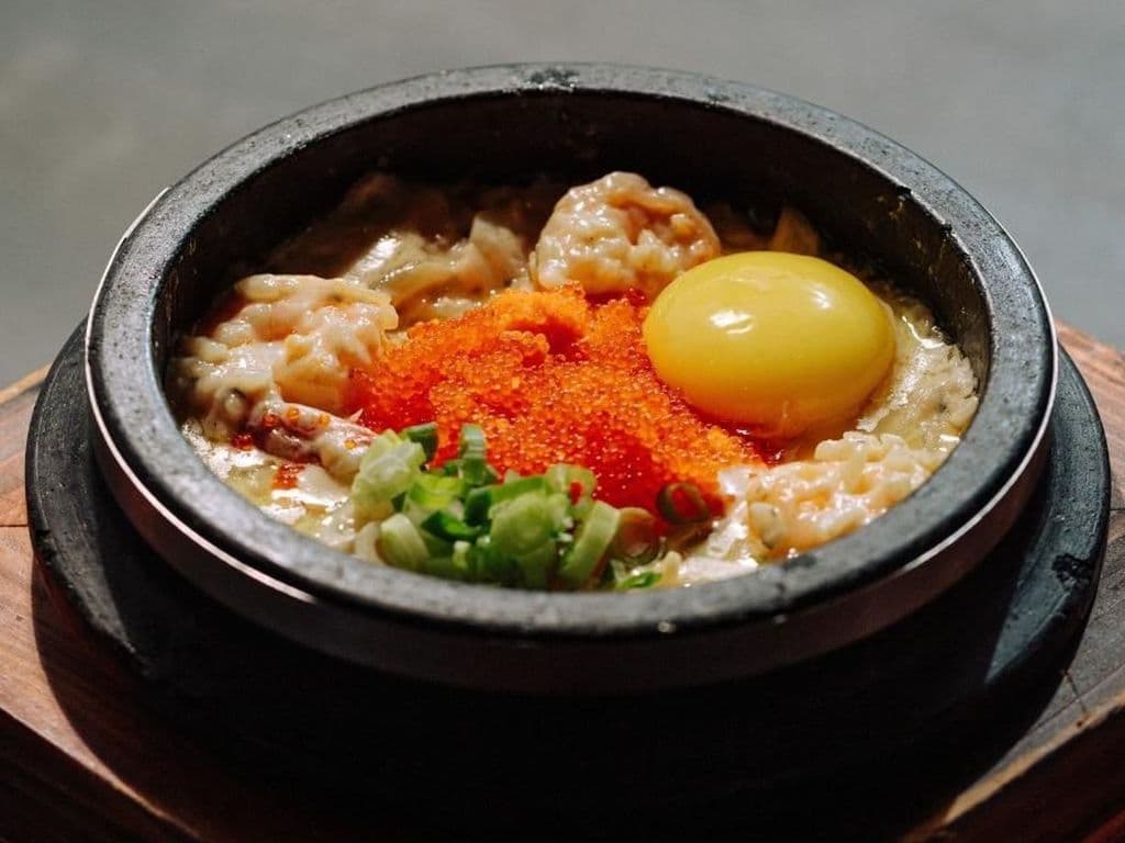 Creamy Albap Seafood
