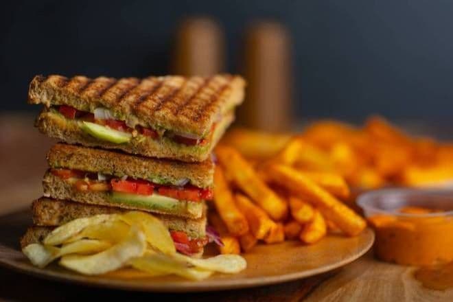 Shambhu's Club Sandwich