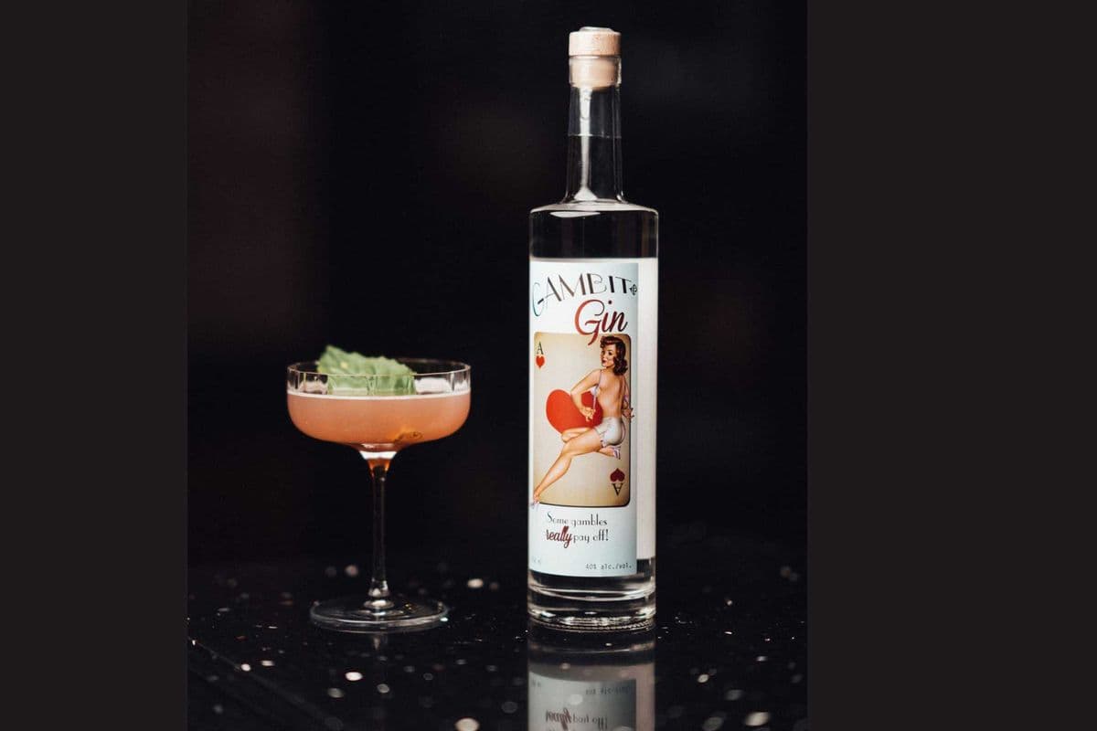 Lucky Bastard Gambit Gin 750ML (1 x 750 ml)