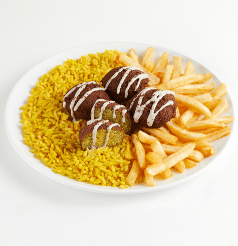 Falafel Half and Half