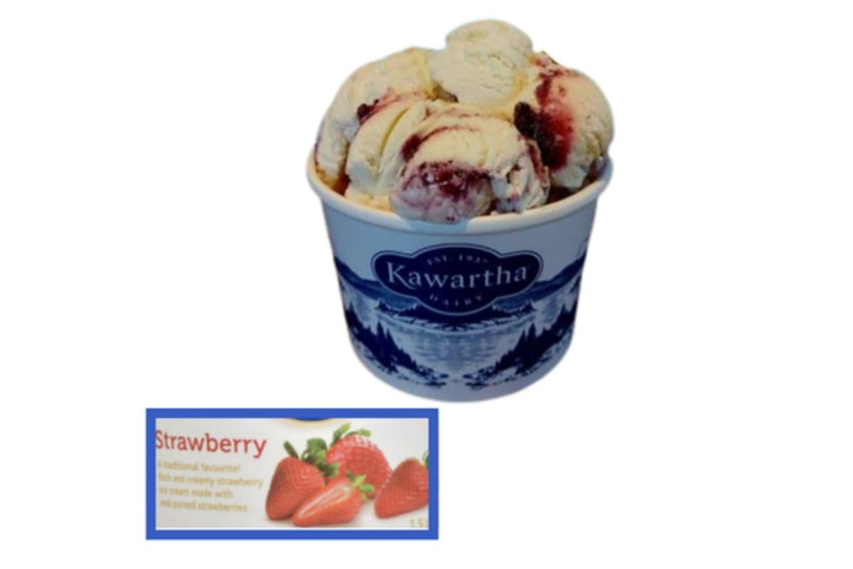 Kawartha Dairy Strawberry Ice Cream (12 oz)