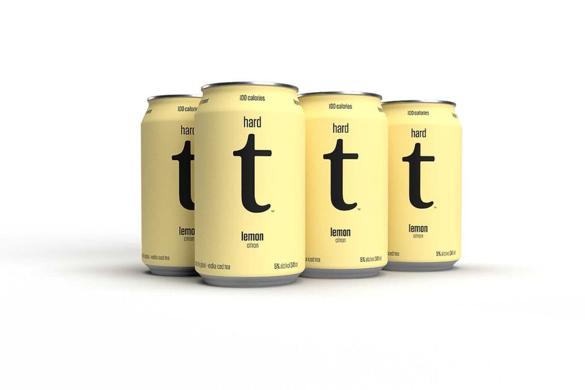 Hard-T Lemon Vodka Iced Tea, 6 Cans (6 x 341ml)